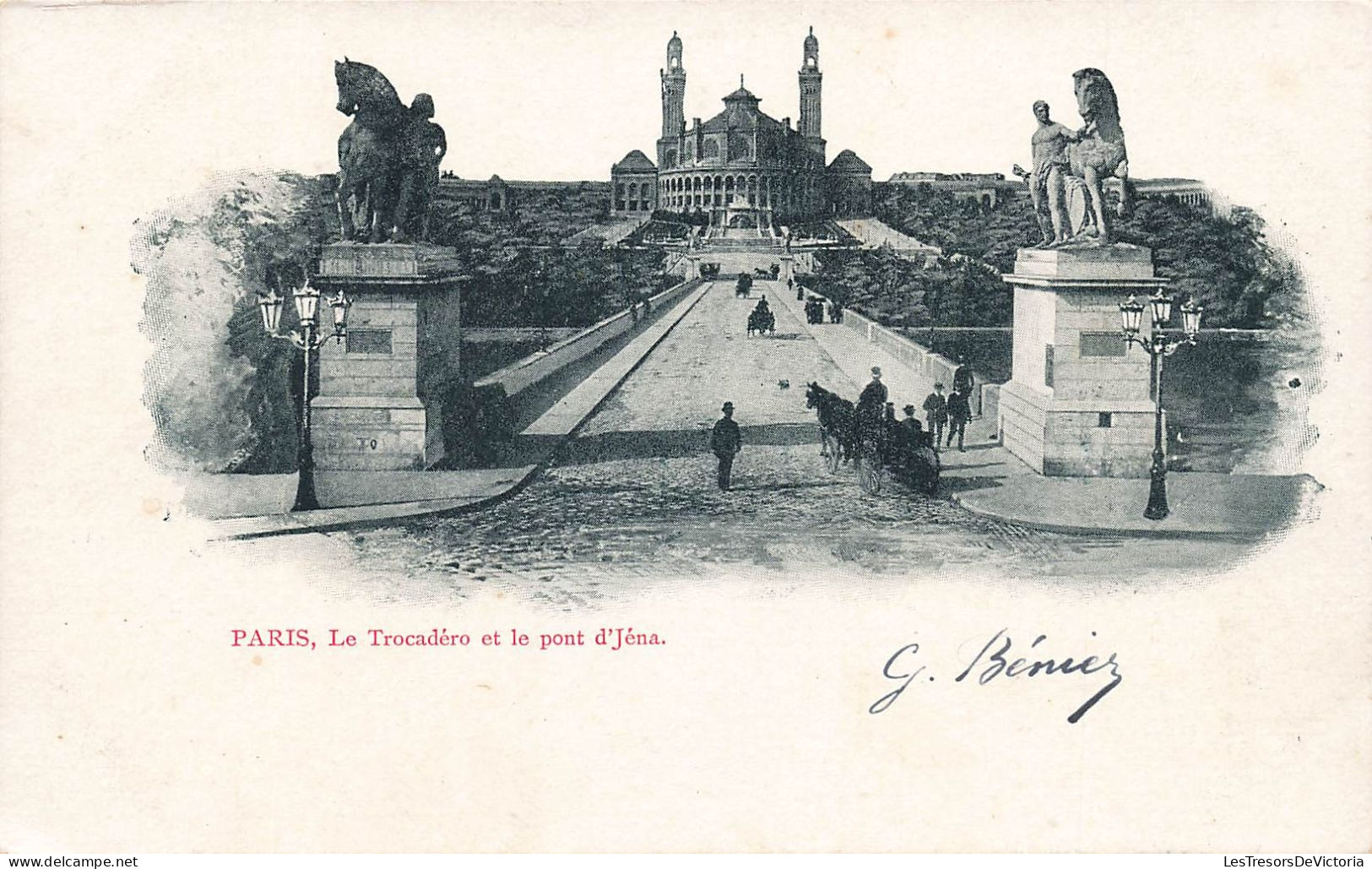 FRANCE - Paris - Le Trocadéro Et Le Pont D'Jéna - Carte Postale Ancienne - Sonstige Sehenswürdigkeiten