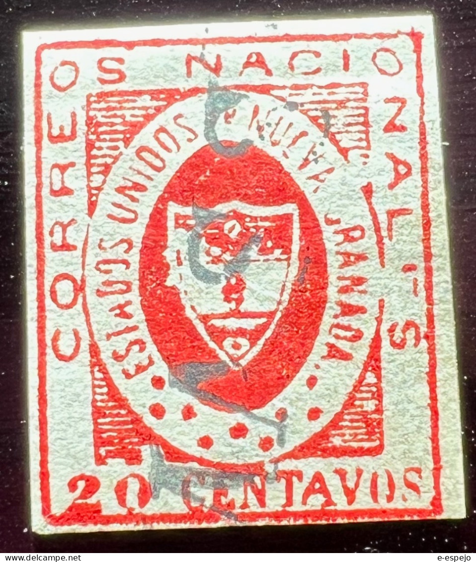 Kolumbien 1861: United States Of New Granada Mi:CO 12 - Colombie