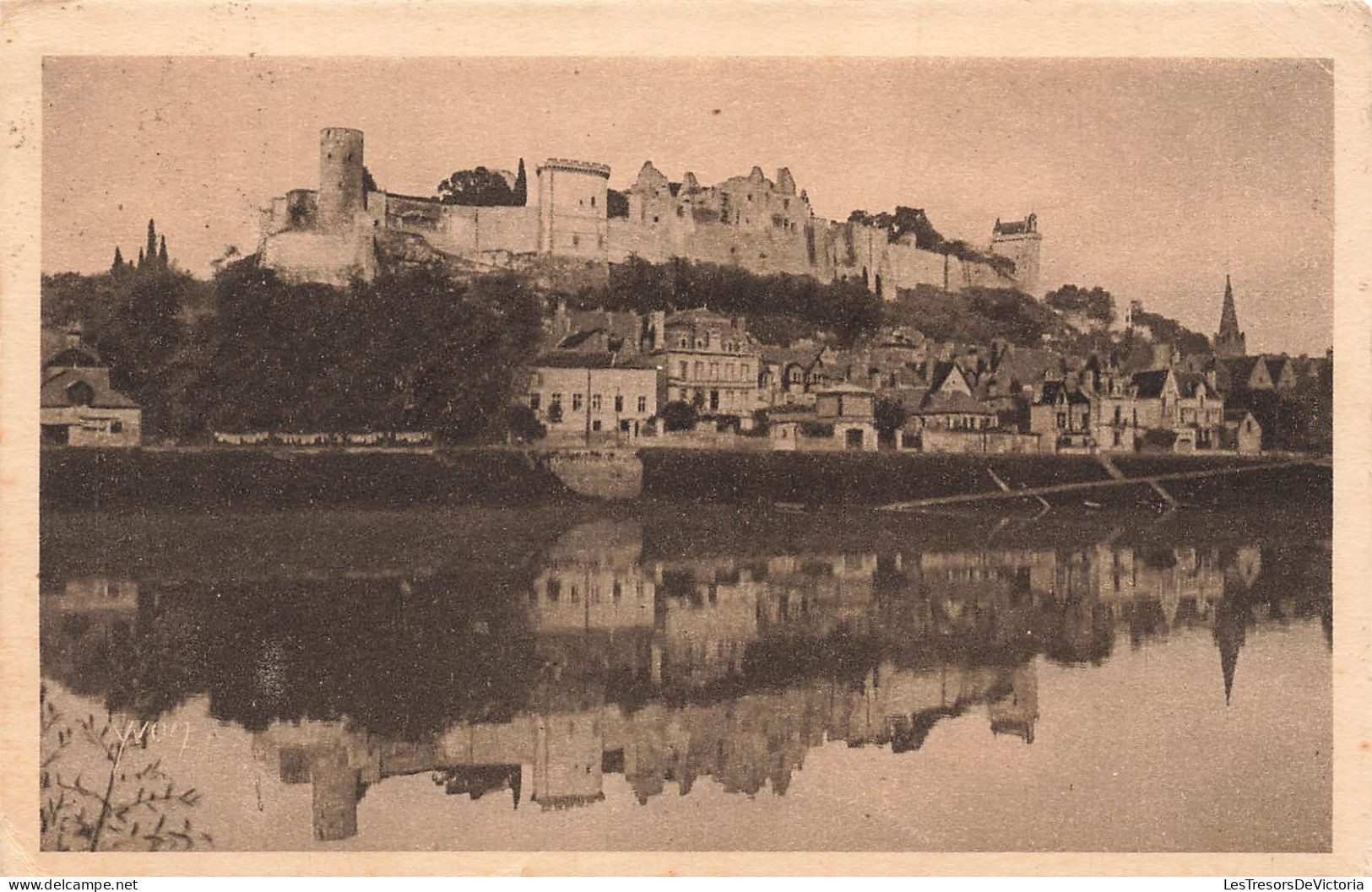 FRANCE - Chinon - Château - Carte Postale Ancienne - Chinon