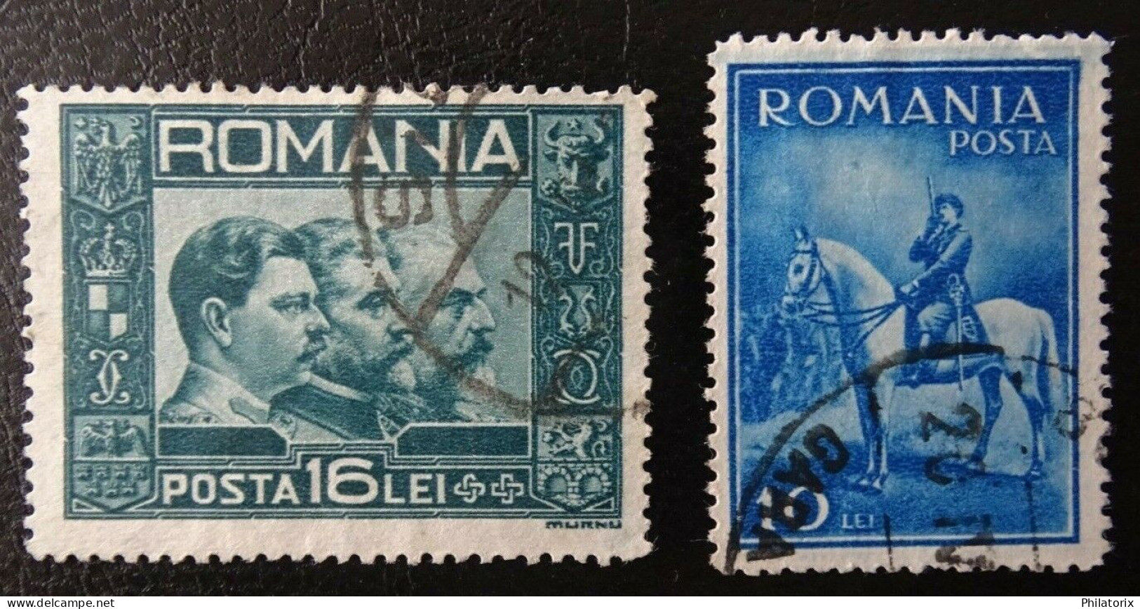 Rumänien Mi 418 Und 436 , Sc 403 And 416 , Könige , Gestempelt - Used Stamps