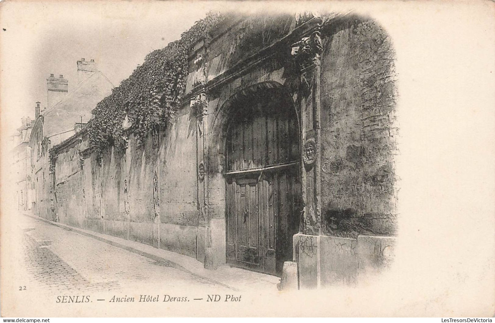 FRANCE - Senlis - Vue Panoramique Sur L'ancien Hôtel Derass - N D Phot - Vue De L'entrée - Carte Postale Ancienne - Senlis