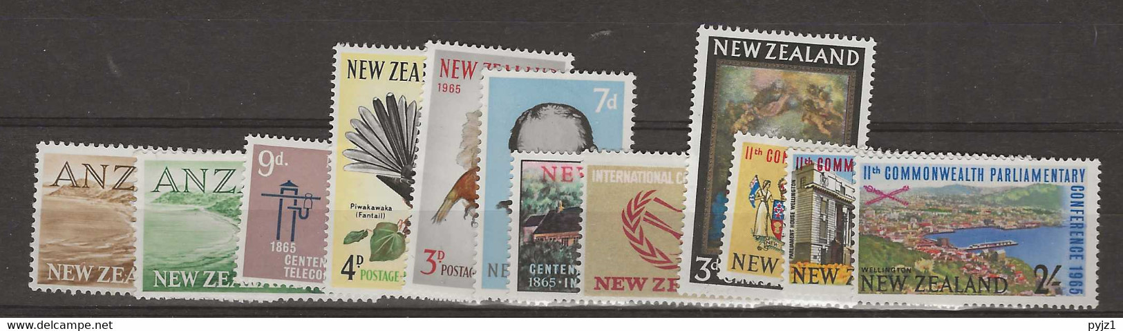 1965 MNH New Zealand Year Collection Postfris** - Nuevos