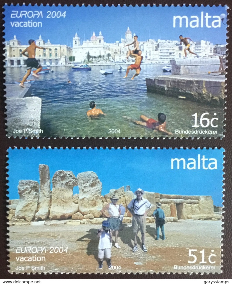 Malta 2004 Europa Holidays MNH - Malta