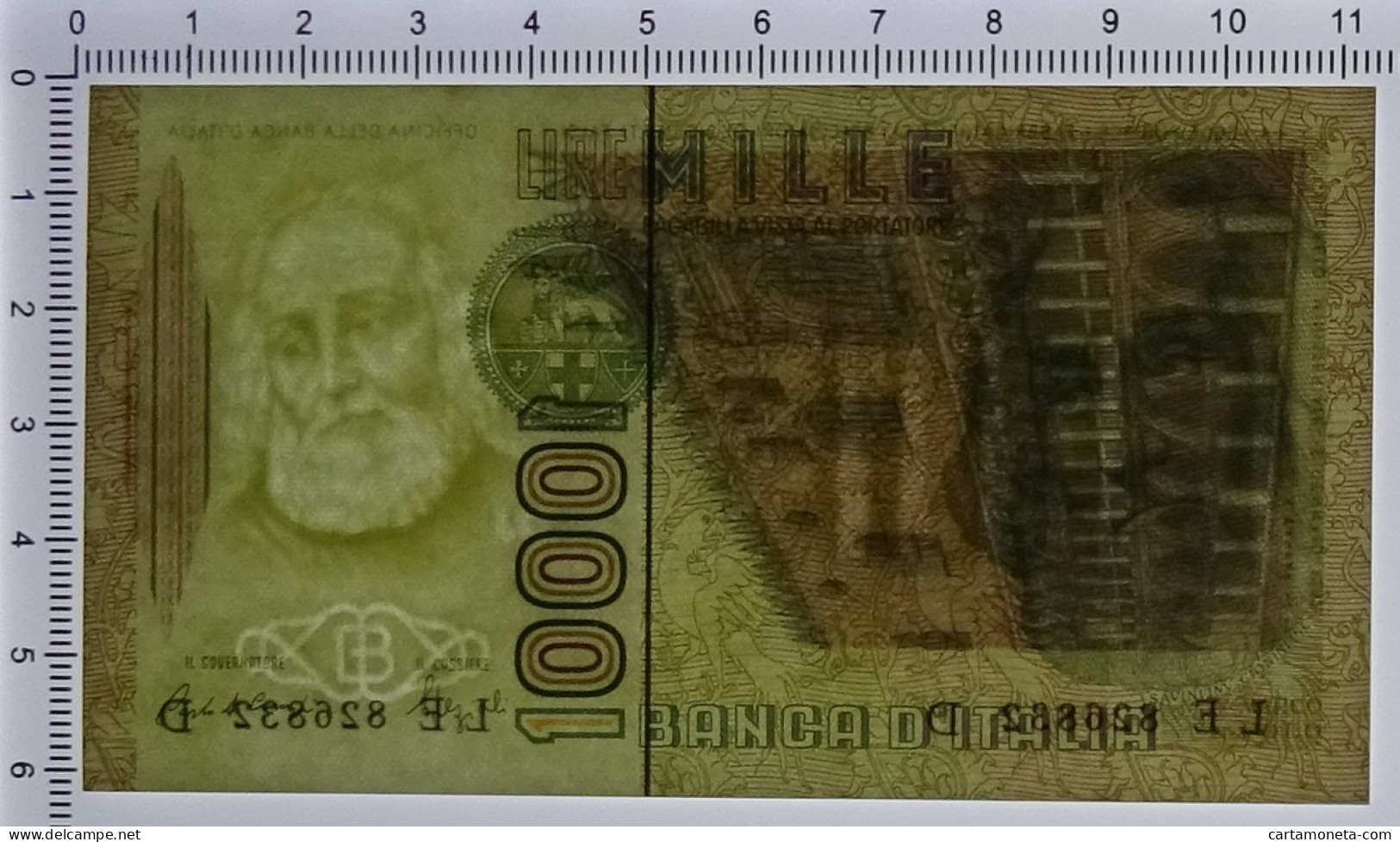 1000 LIRE MARCO POLO LETTERA E 18/01/1988 FDS - Altri & Non Classificati