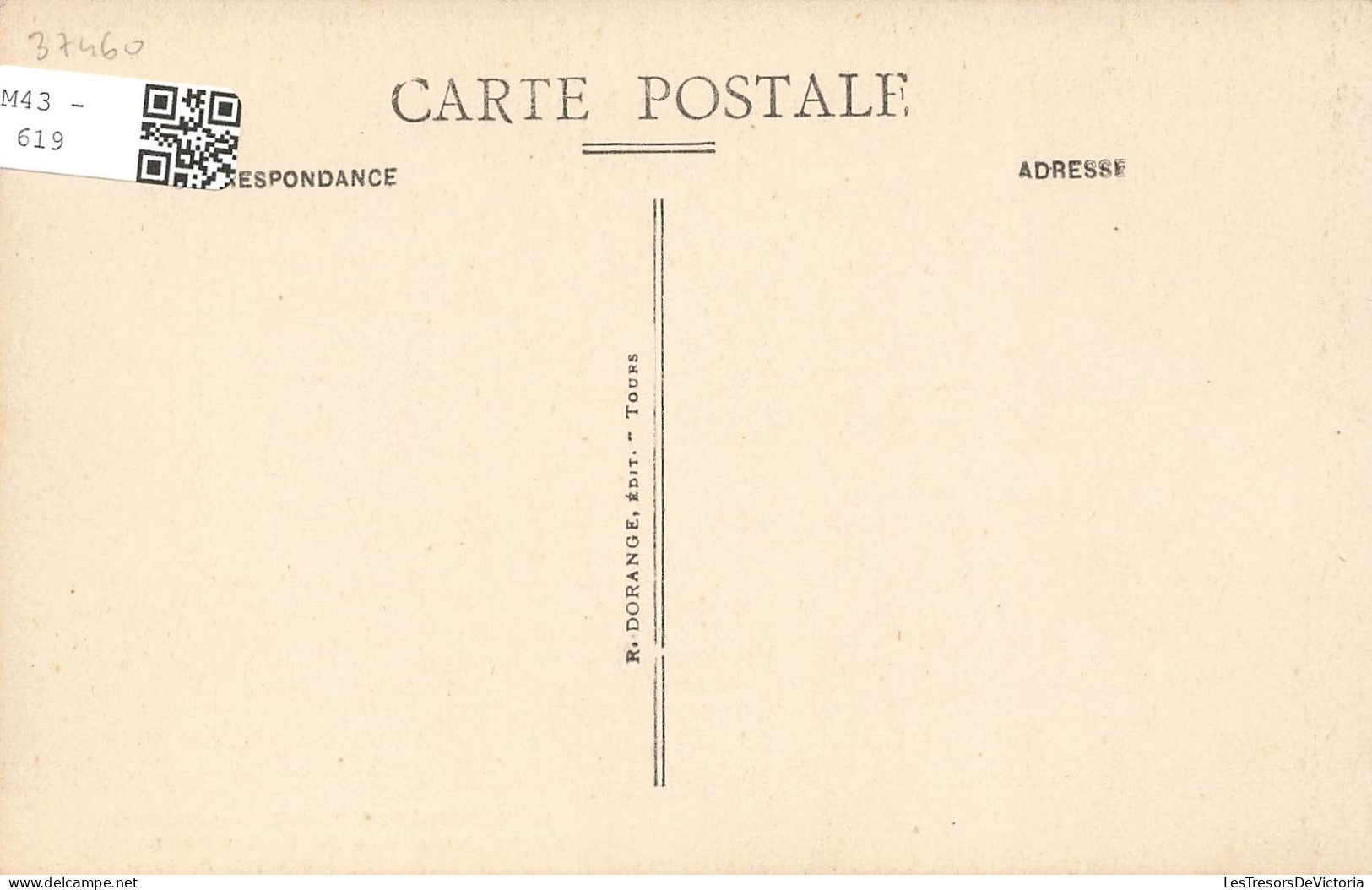 FRANCE - Montrésor - Le Château - Le Petit Salon - Carte Postale Ancienne - Montrésor