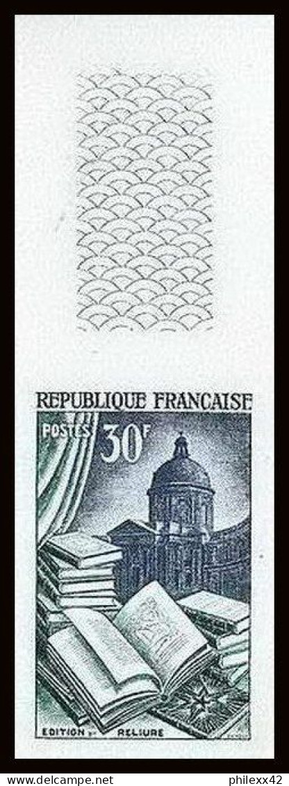 France N°971 Métiers D'Art. Edition Reliure Et Institut De France Non Dentelé ** MNH (Imperf) - 1951-1960