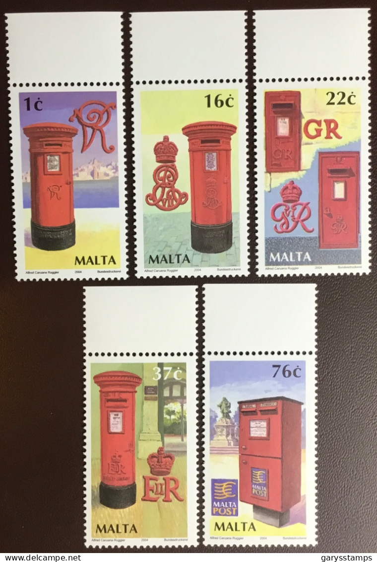 Malta 2004 Letter Boxes MNH - Malte