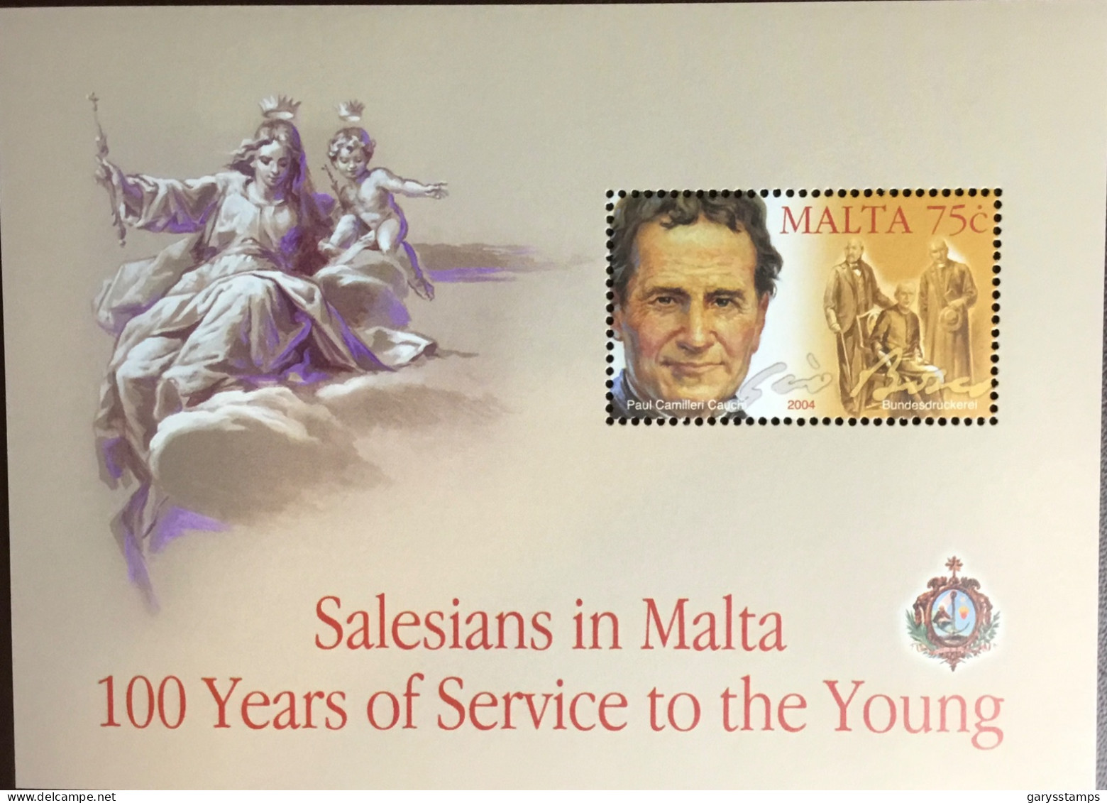 Malta 2004 Salesians Minisheet MNH - Malta