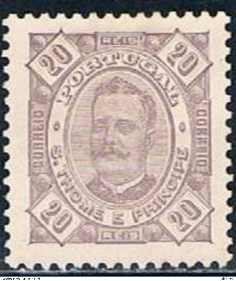 S. Tomé, 1893/5, # 34, MNG - St. Thomas & Prince