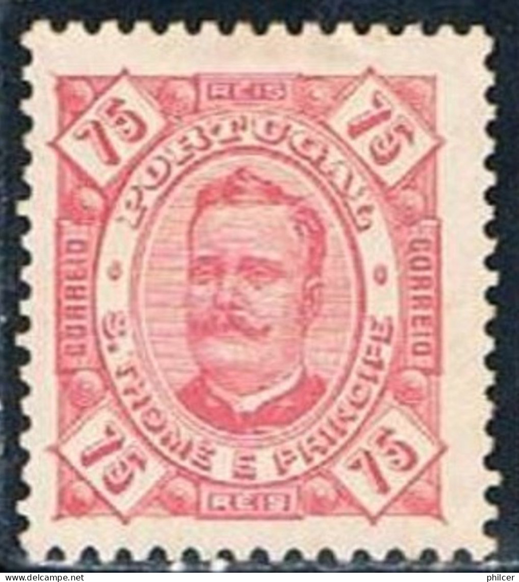 S. Tomé, 1893/5, # 37, MNG - St. Thomas & Prince