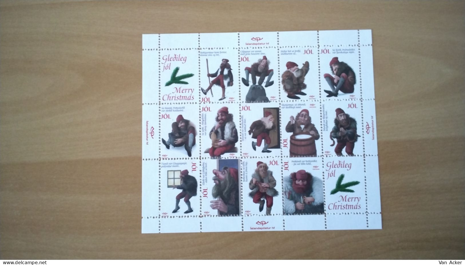 Iceland Christmas MNH. - Blokken & Velletjes