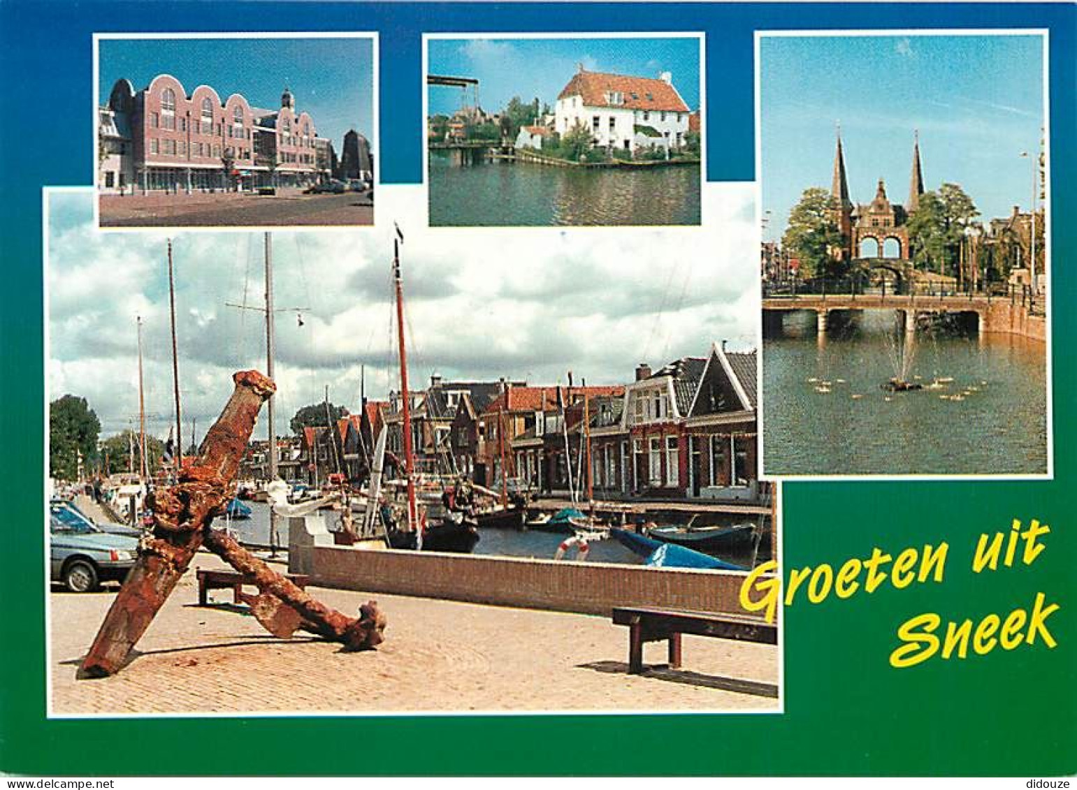 Pays-Bas - Nederland - Sneek - Multivues - CPM - Voir Scans Recto-Verso - Sneek