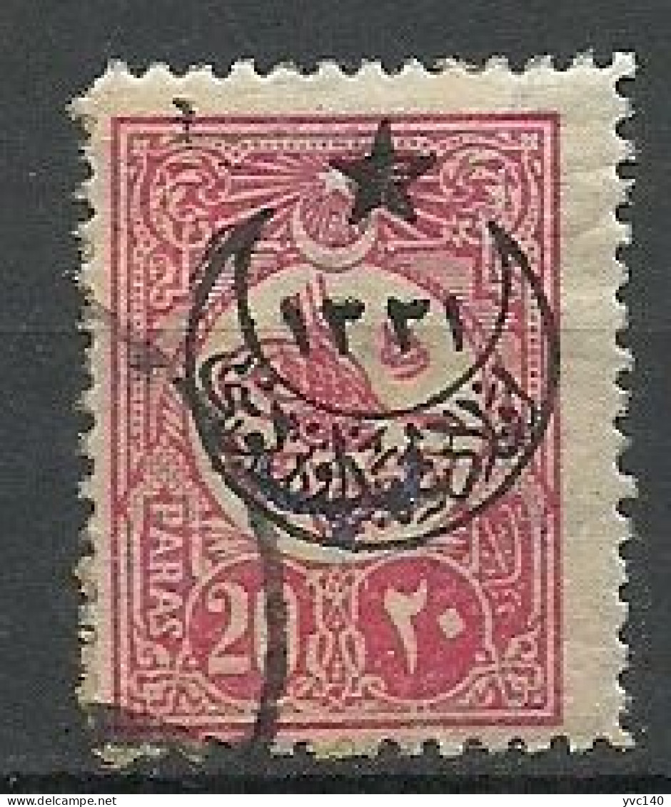 Turkey; 1916 Overprinted War Issue Stamp 20 P. - Gebruikt