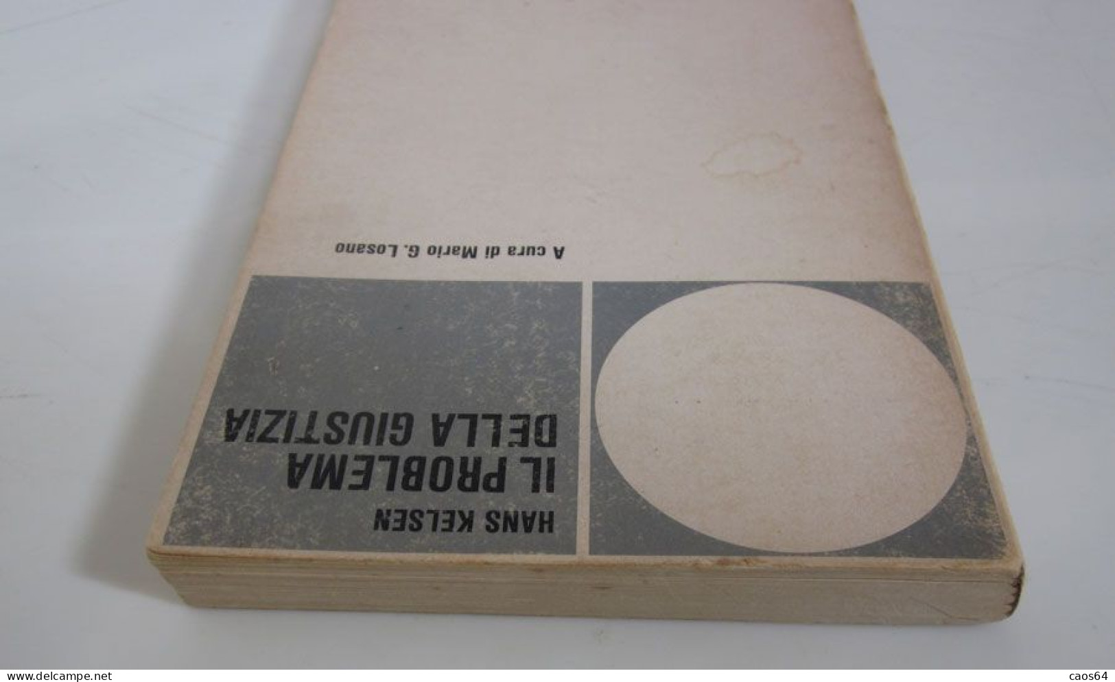 Il  Problema Della Giustizia Hans Kelsen Einaudi 1975 - Gesellschaft Und Politik