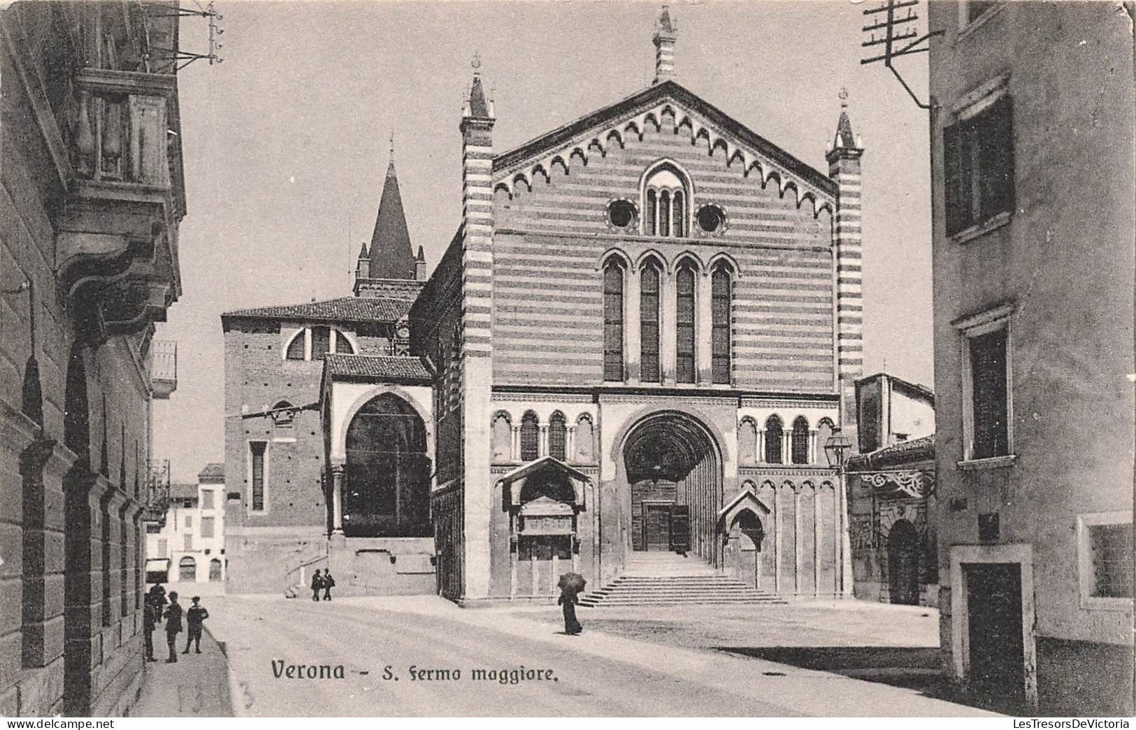 ITALIE - Verona - S Serma Maggiore - Vue Générale - Plusieurs Maisons Au Alentour - Carte Postale Ancienne - Verona