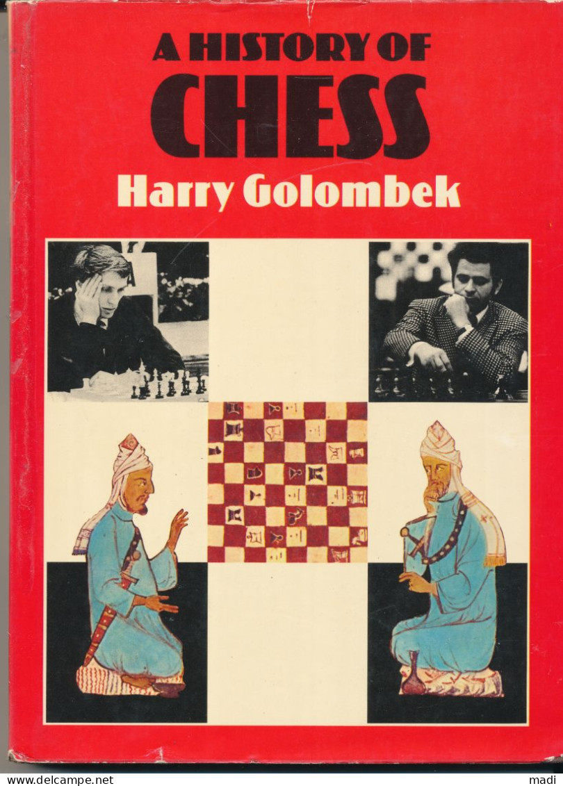 Chess -  A History Of Chess 1976 -  Harry Golombek - Deportes