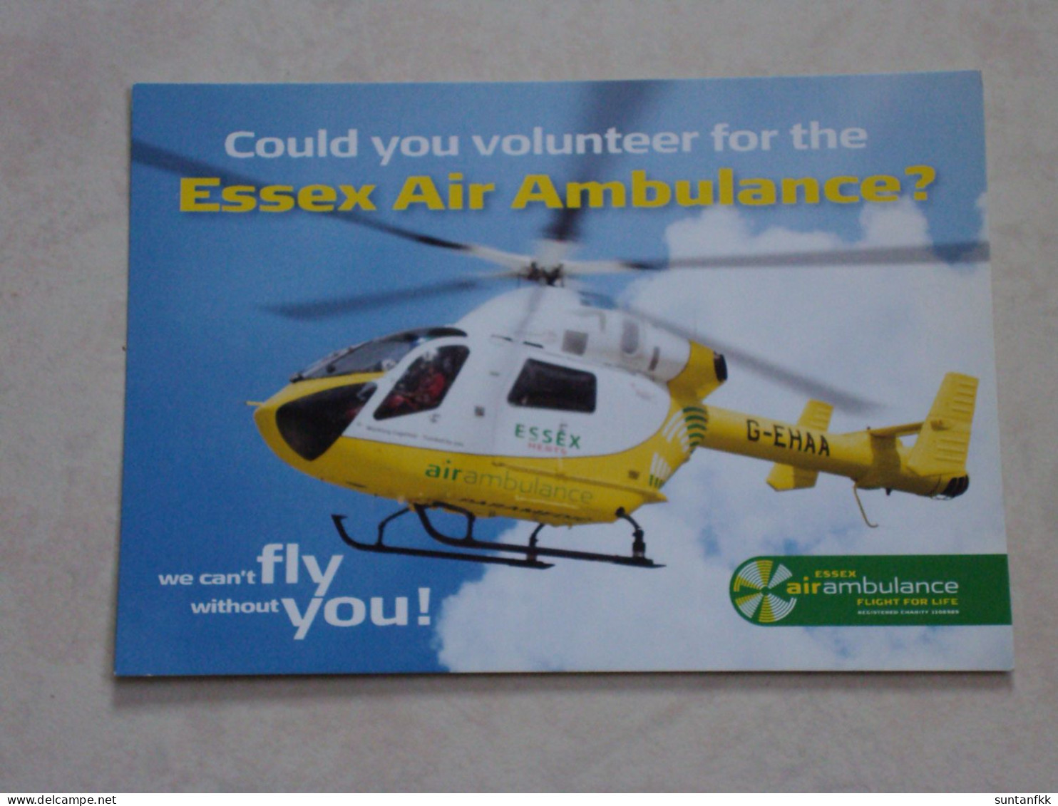 Essex Air Ambulance Helicopter/Helicoptere - Hubschrauber