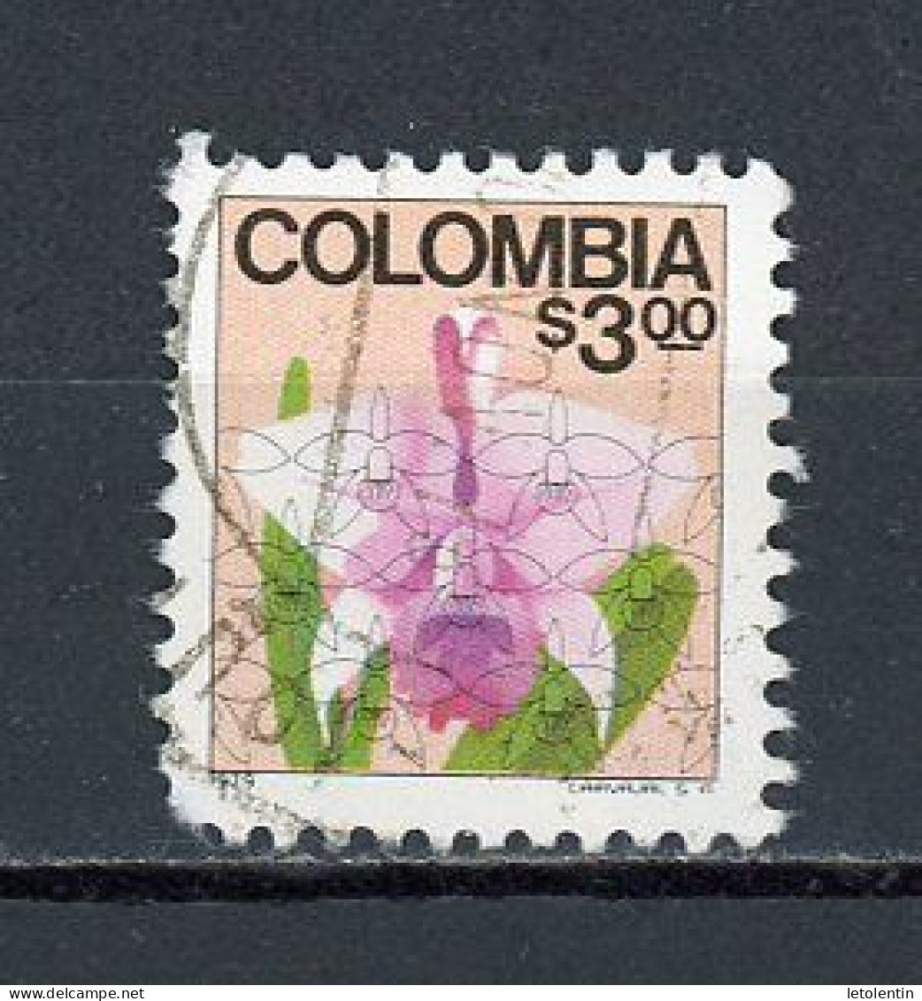 COLOMBIE -  FLORE  - N° Yvert 737 Obli. - Colombie