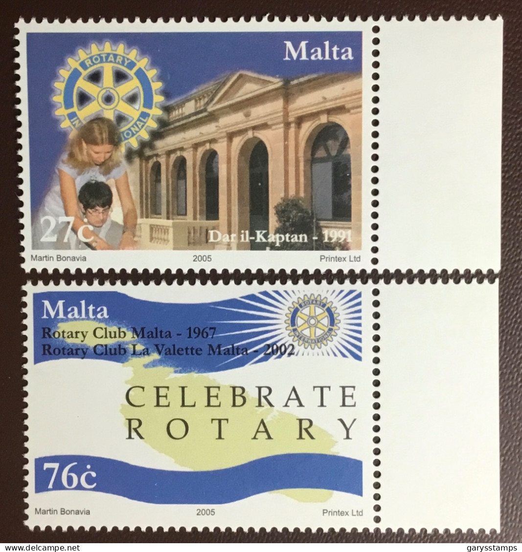 Malta 2005 Rotary Centenary MNH - Malta