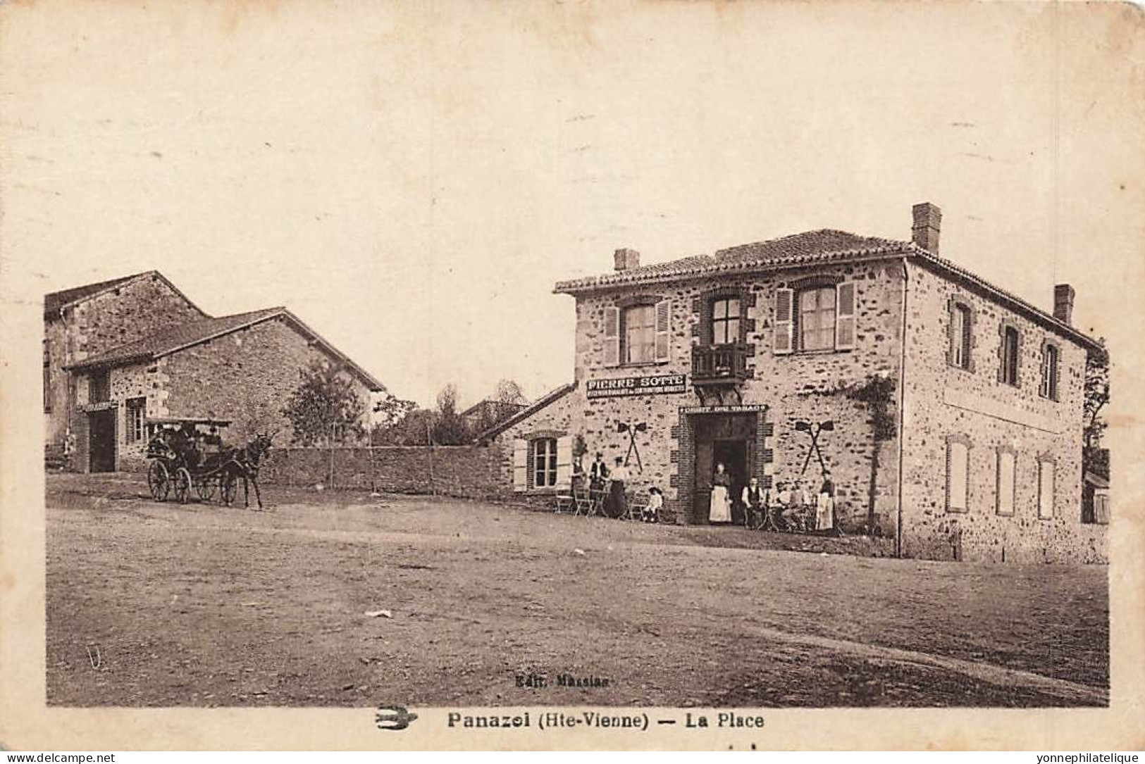 87 - HAUTE-VIENNE - PANAZOL - La Place - Défaut - 10405 - Panazol