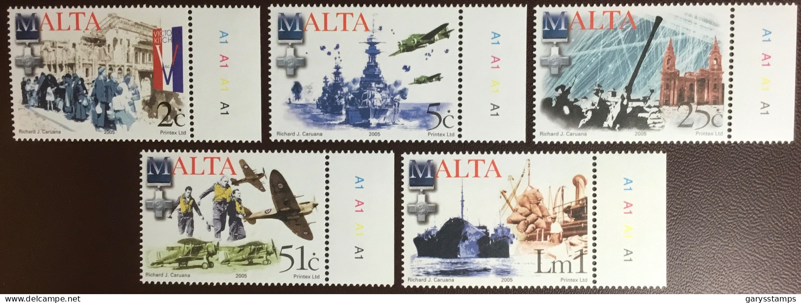 Malta 2005 World War II Anniversary MNH - Malte