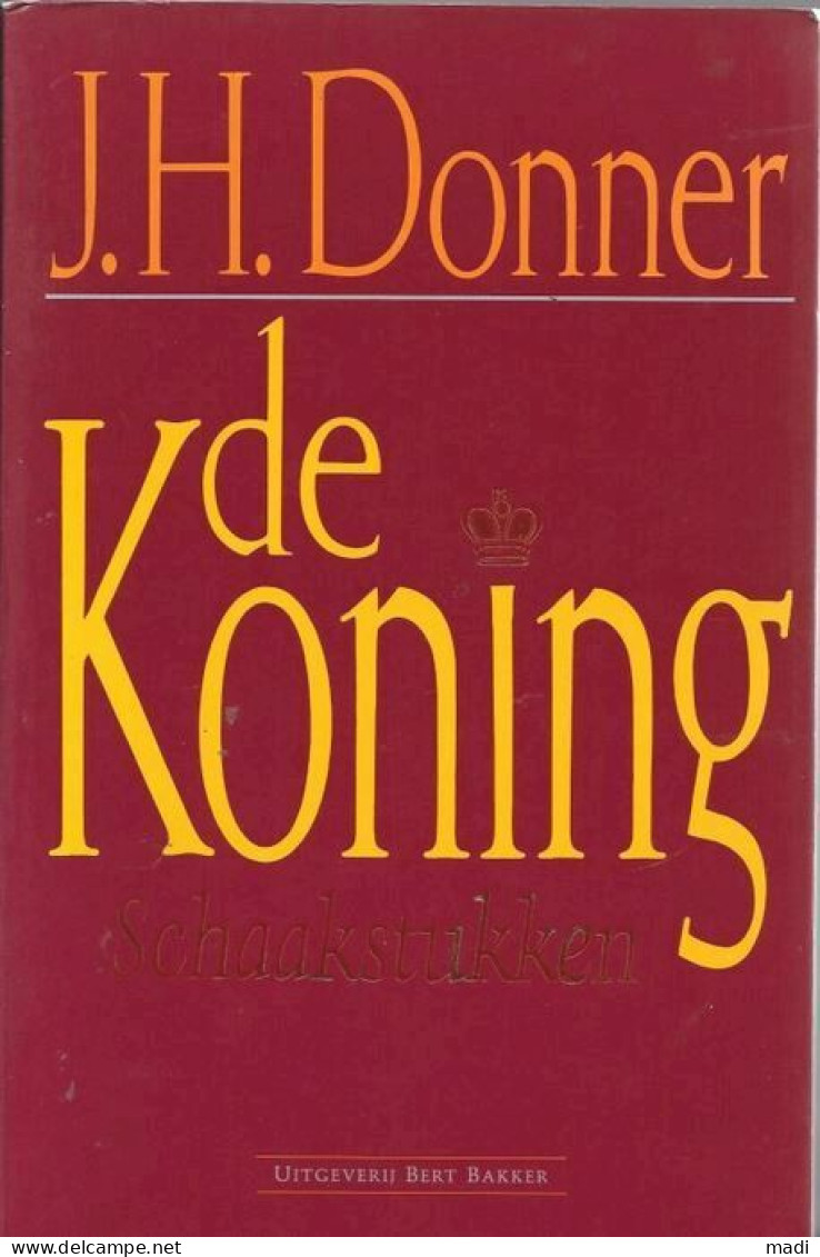 Chess -  De Koning Schaakstukken 1987 -  J.H. Donner - Sports