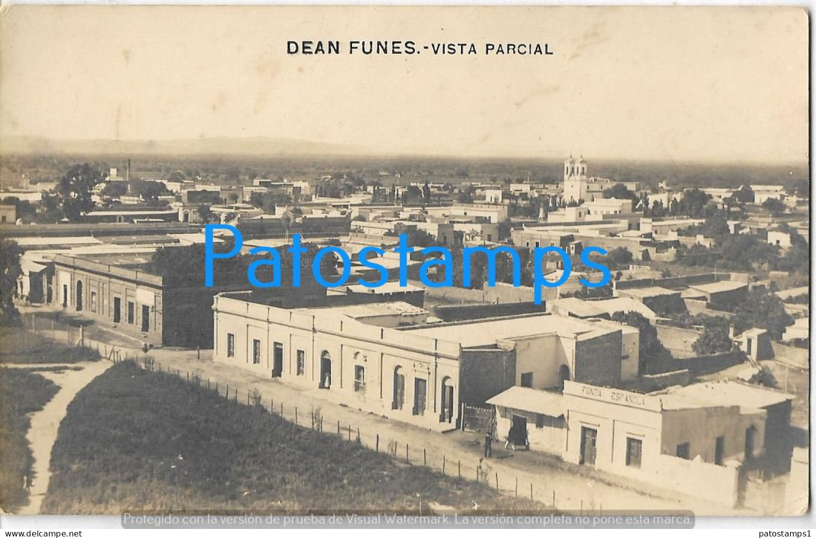 225191 ARGENTINA CORDOBA DEAN FUNES VISTA PARCIAL POSTAL POSTCARD - Argentinië