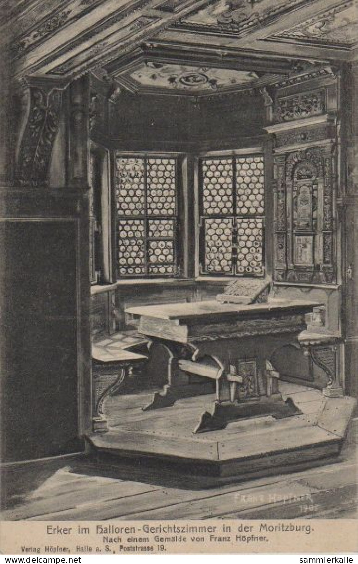 31117 - Moritzburg - Erker Im Halloren-Gerichtszimmer - Ca. 1925 - Moritzburg