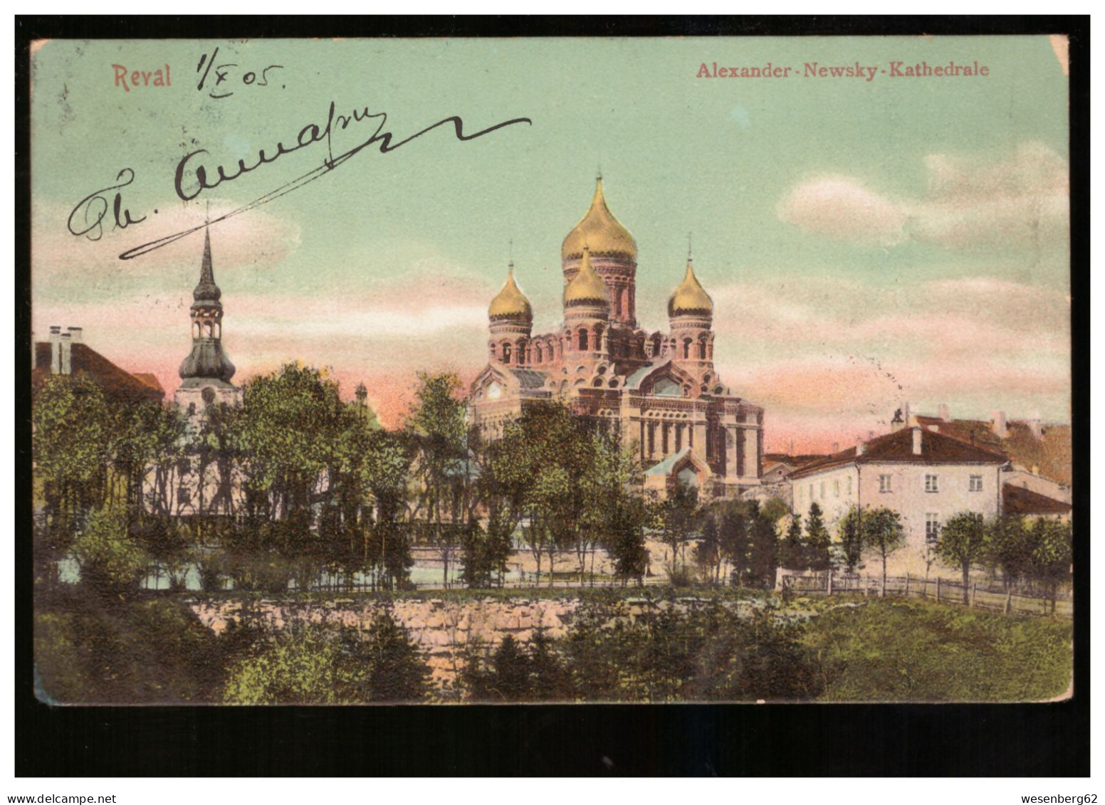 Reval/ Tallinn Alexander- Newsky- Kathedrale 1905 - Estonia