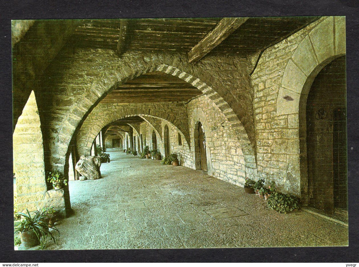 Espagne - N° 31 - L'AINSA (Huesca) Conjunto Historico Artistico - Porches De La Plaza Mayor - Altri & Non Classificati