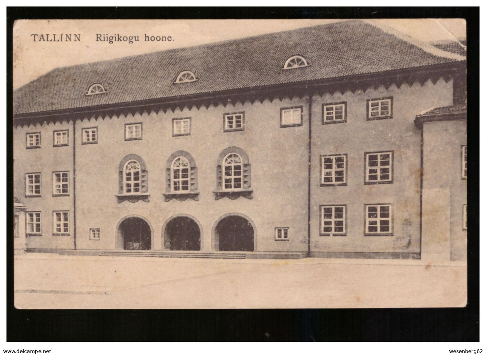 Reval/ Tallinn Riigikogu Hoone 1934 - Estland