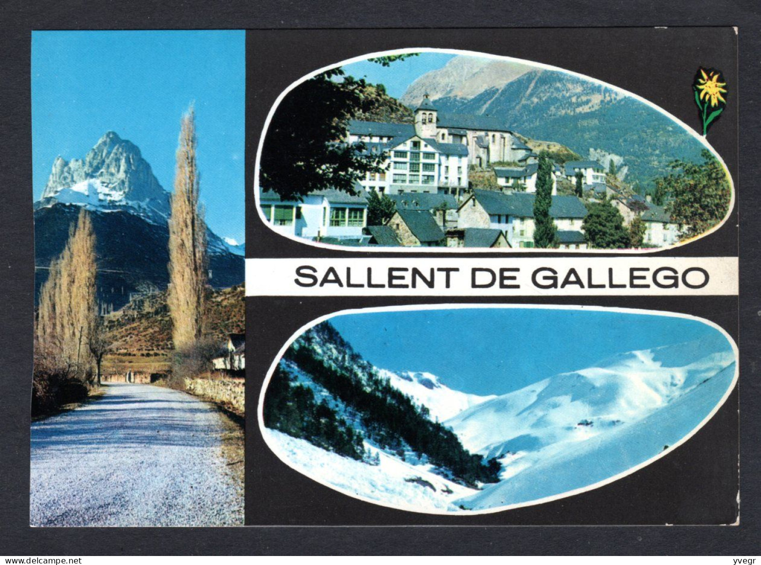 Pas Courant - Espagne - SALLENT DE GALLEGO - 3 Vues - Multi Vues - Andere & Zonder Classificatie