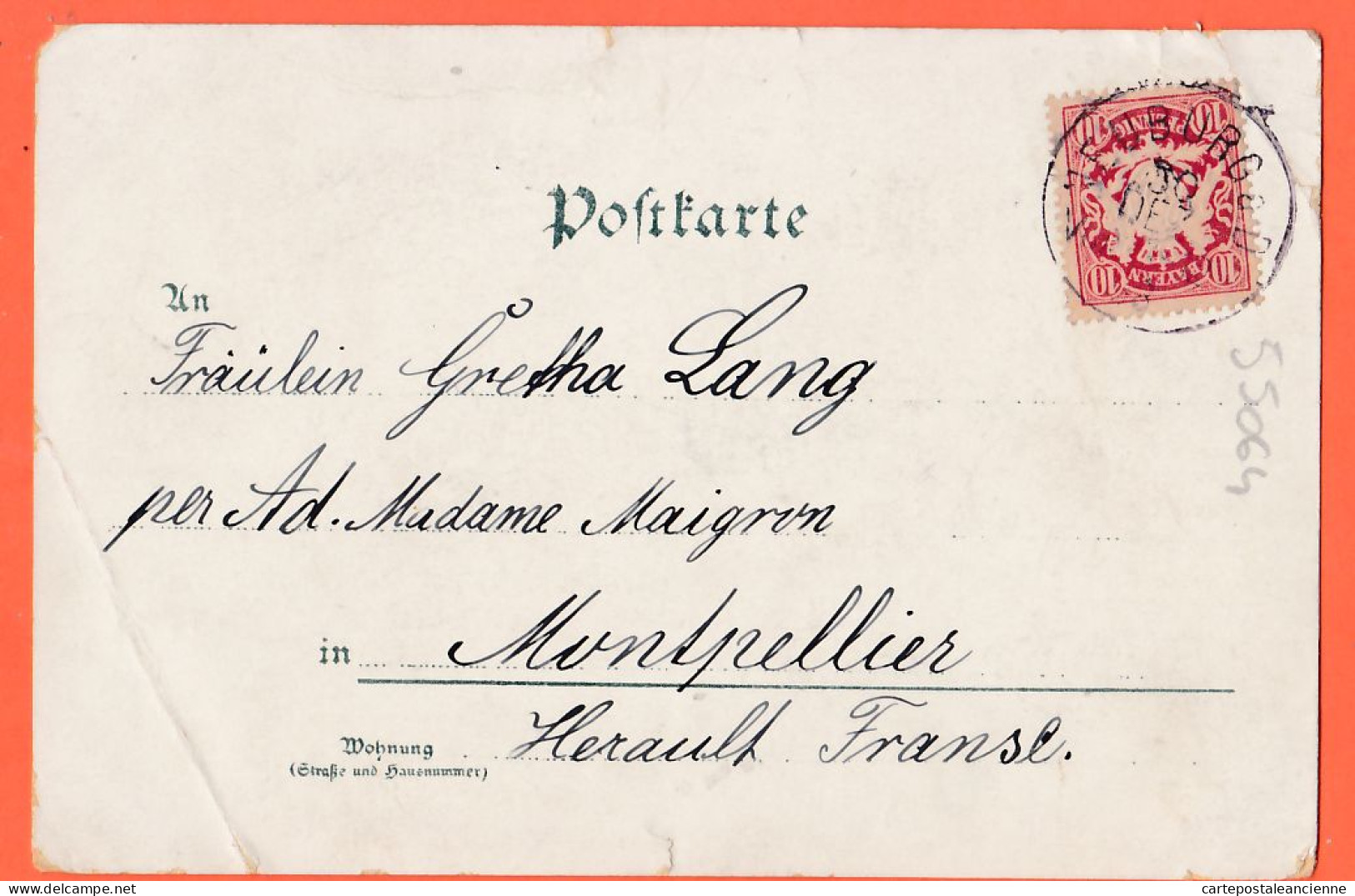 32346 / ⭐ Gruss Aus Gruss Aus NEUBURG Bayern Multi-view 1898 à Gretha LANG Chez MAIGRON Montpllier - Neuburg