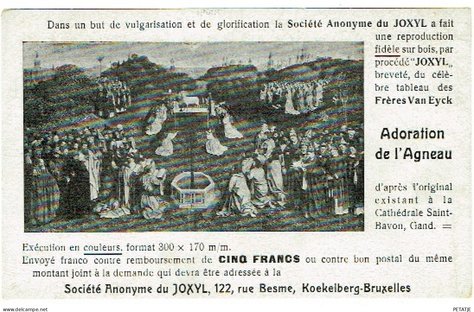 Koekelberg , Adoration De L'Agneau - Koekelberg