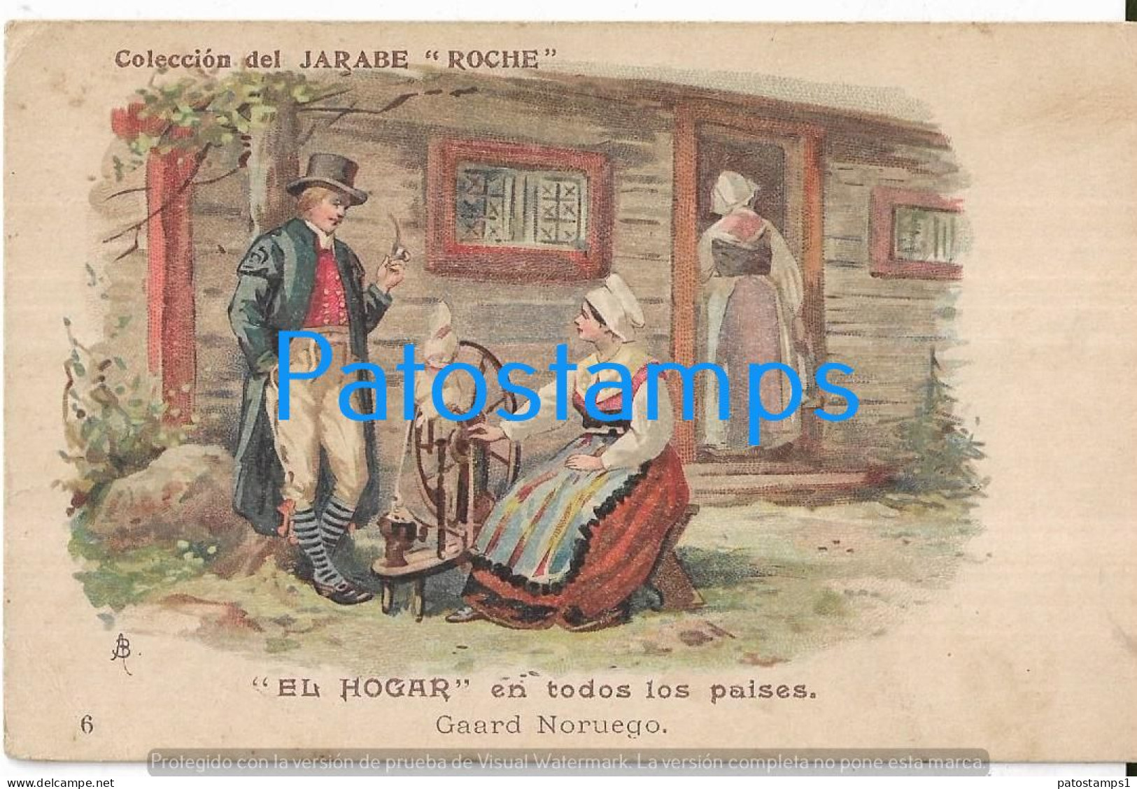 225213 PUBLICITY COMMERCIAL COLECCION DE JARABE ROCHE DE THIOCOL NO POSTAL POSTCARD - Pubblicitari