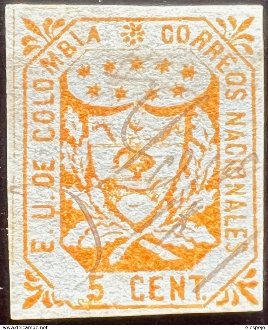 Kolumbien 1864: Arms Of Colombia Mi:CO 22b - Colombie