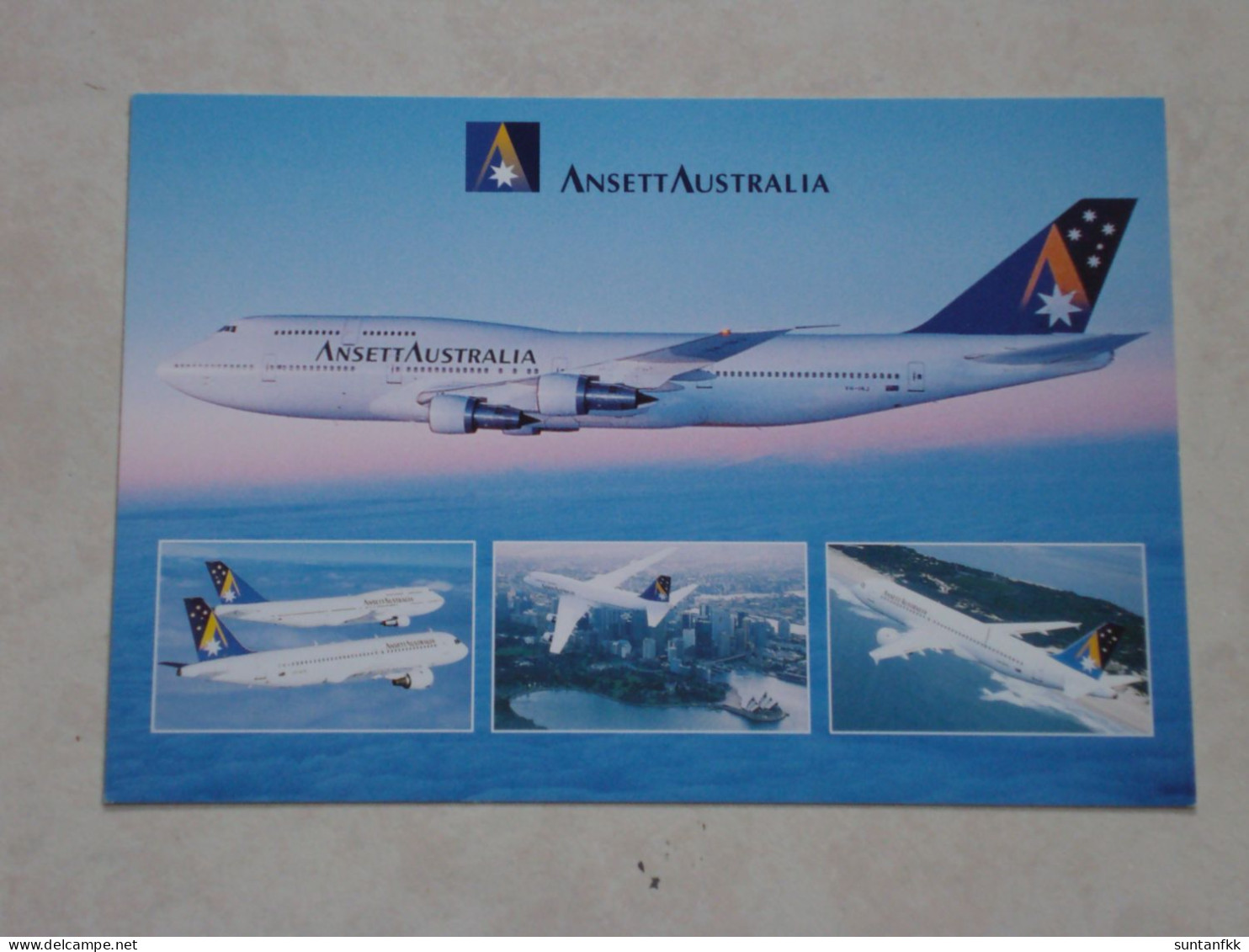 Ansett Australia  Boeing B747 - 1946-....: Era Moderna