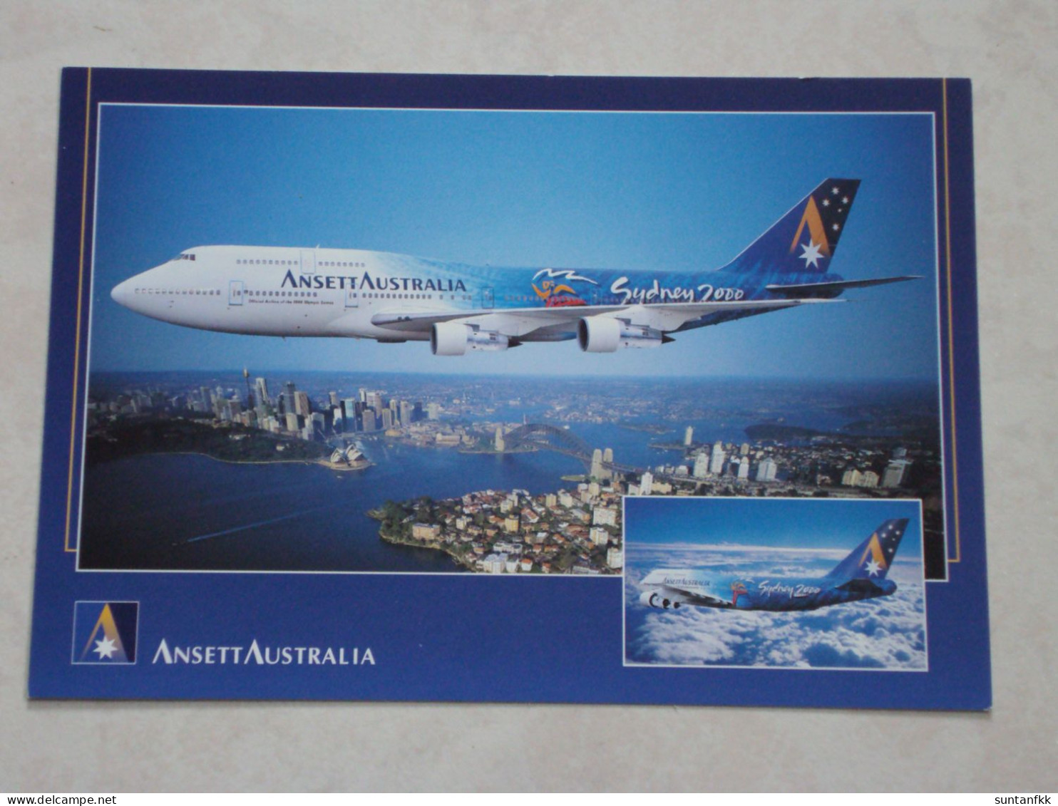 Ansett Australia  Boeing B747 Sydney 2000 1 - 1946-....: Era Moderna