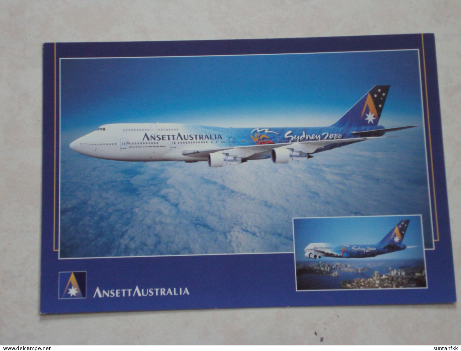 Ansett Australia  Boeing B747 Sydney 2000 3 - 1946-....: Era Moderna