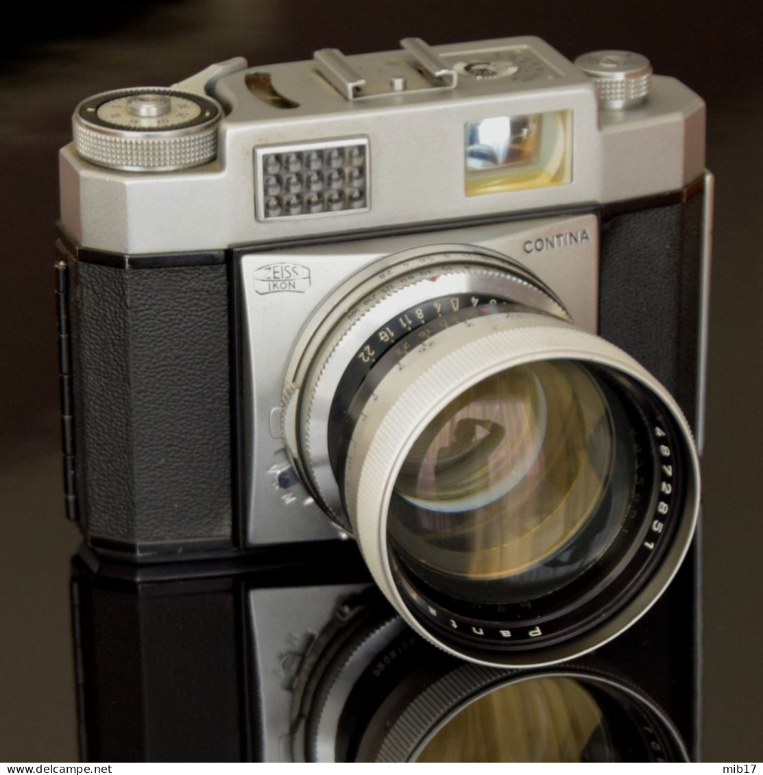 Ancien Appareil Photo ZEISS IKON - Contina Matic III Avec Objectif Pantar 1:4 F 75mm -film 135 24x36 - Cámaras Fotográficas