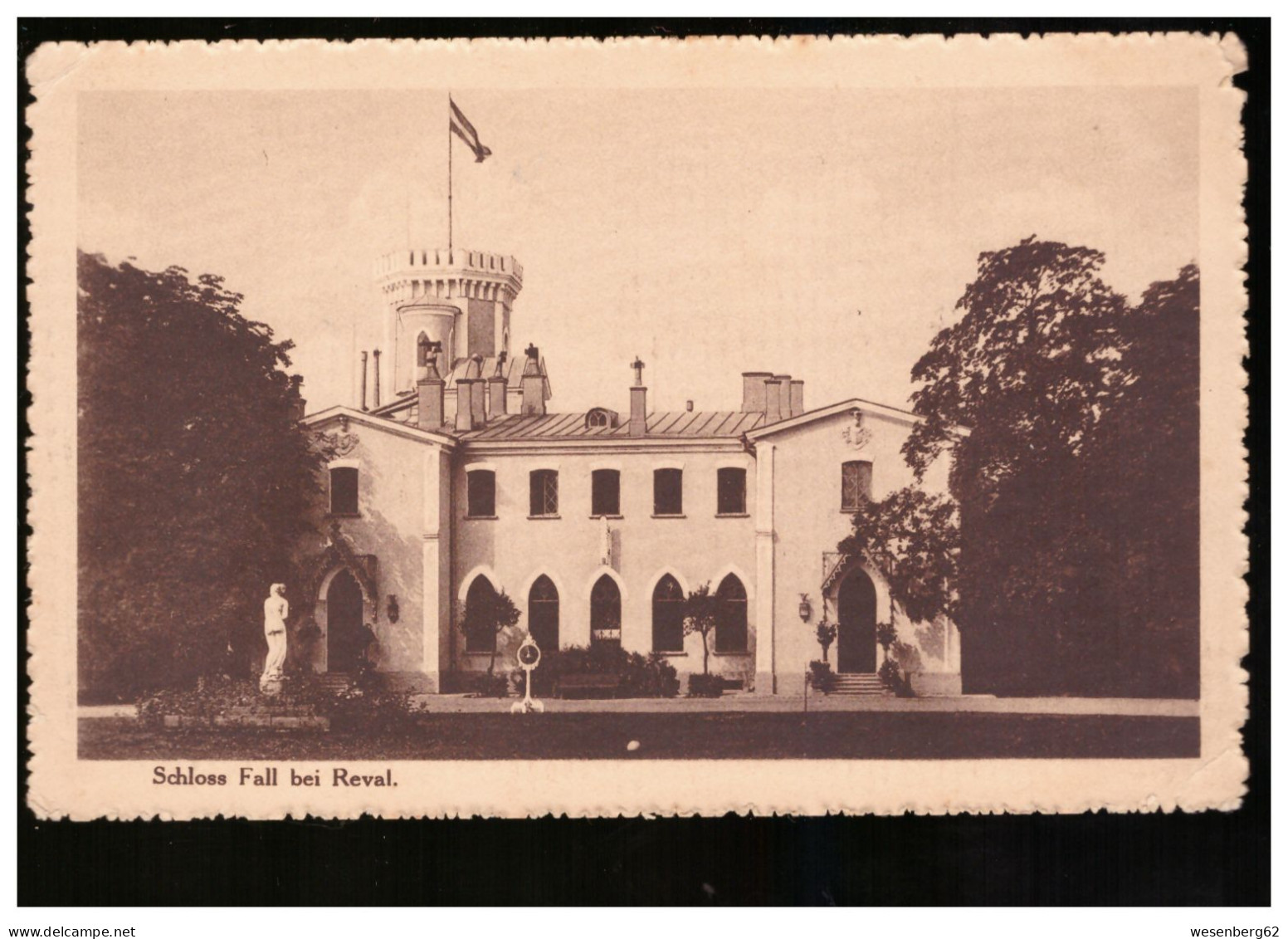 Reval/ Tallinn Schloss Fall Bei Reval Ca 1918 - Estland