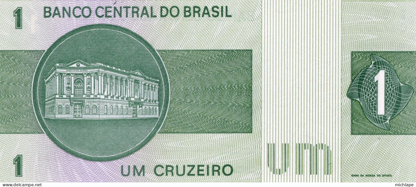 Brésil 1 Cruzeiro B15851 Billet Neuf - Brasilien
