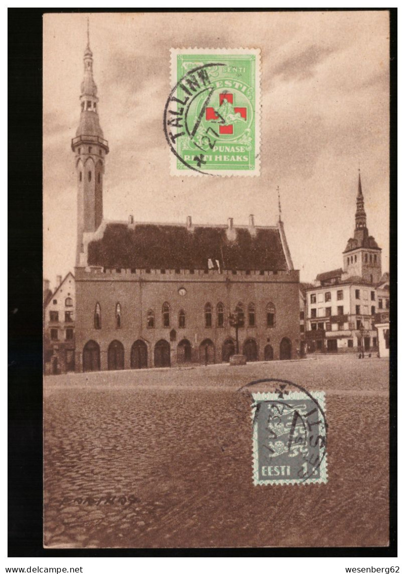 Reval/ Tallinn Rathaus 1932 - Estland