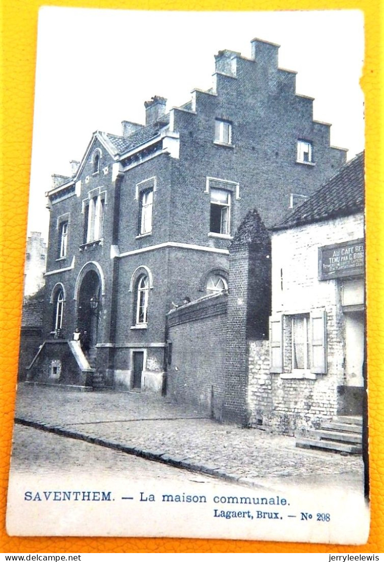 ZAVENTEM  - SAVENTHEM   - Het  Gemeentehuis  - La Maison Communale  -   1903 - Zaventem
