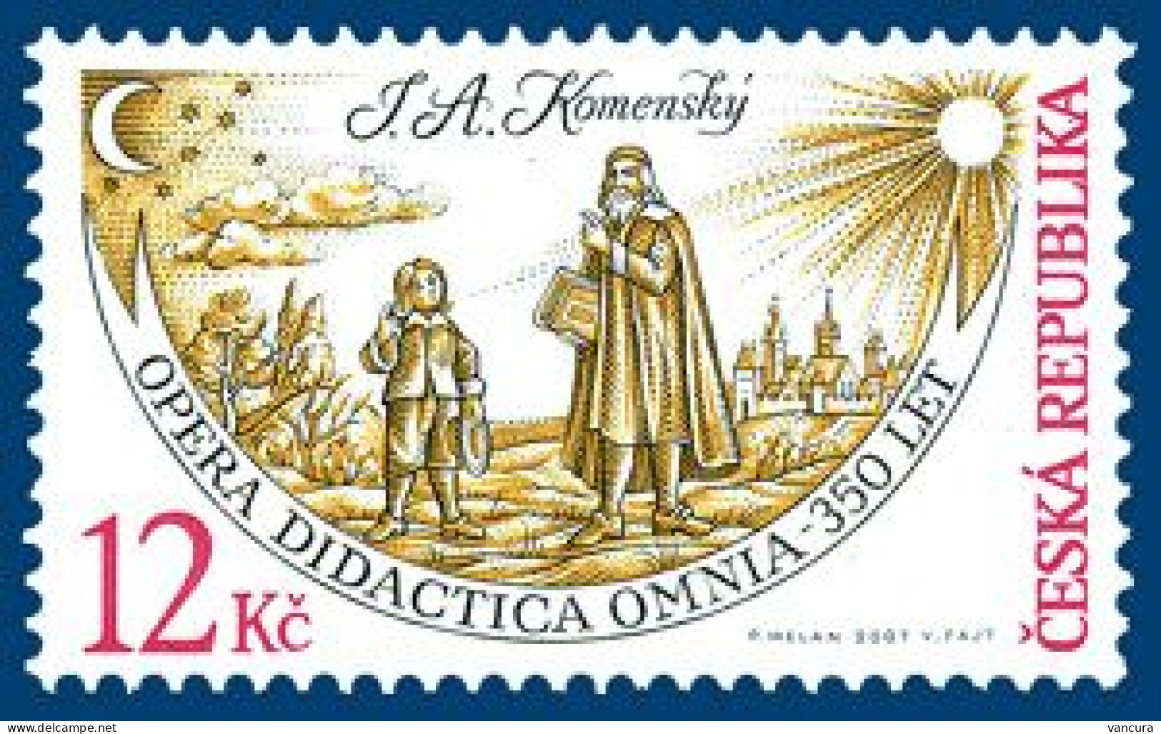 ** 523 Czech Republic One Of The Major Teachers Of All-time Europe, Philosopher, Comenius 2007 - Theologians