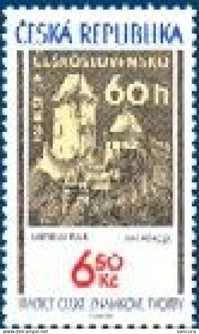 ** 421 Czech Republic - Traditions Of The Czech Stamp Design 2005 Karlstein Castle - Nuovi