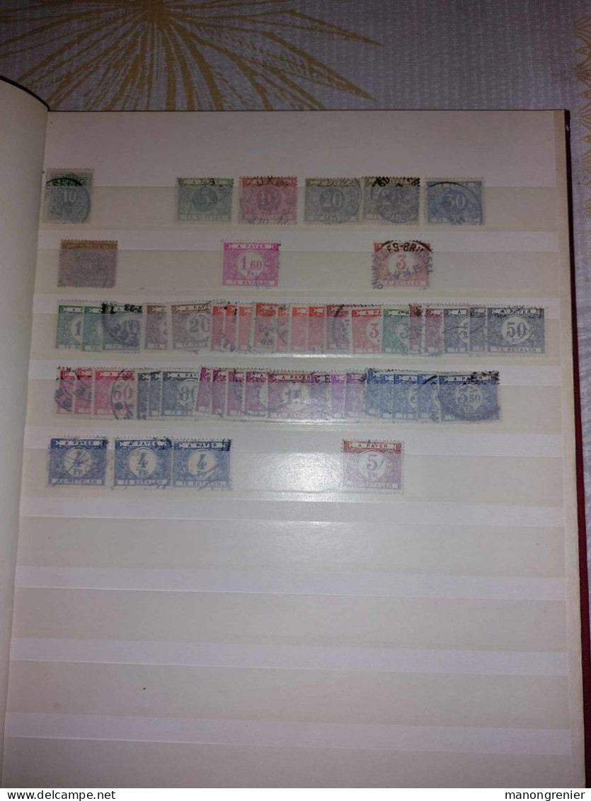 Collection De Timbres Sur Les Taxes - Altri & Non Classificati