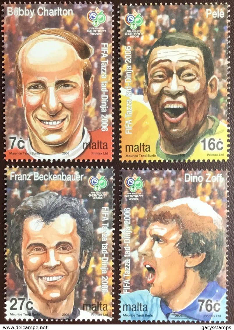 Malta 2006 World Cup MNH - Malte