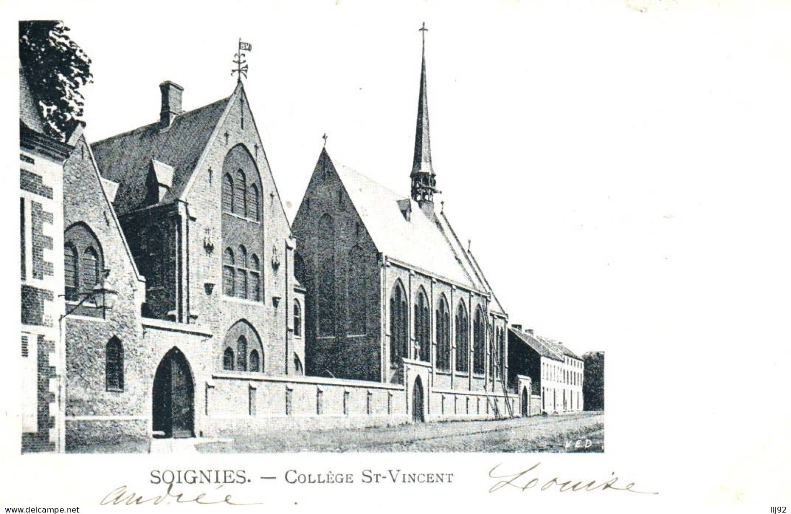 CPA BELGIQUE - SOIGNIES - Collège Saint-Vincent - Soignies