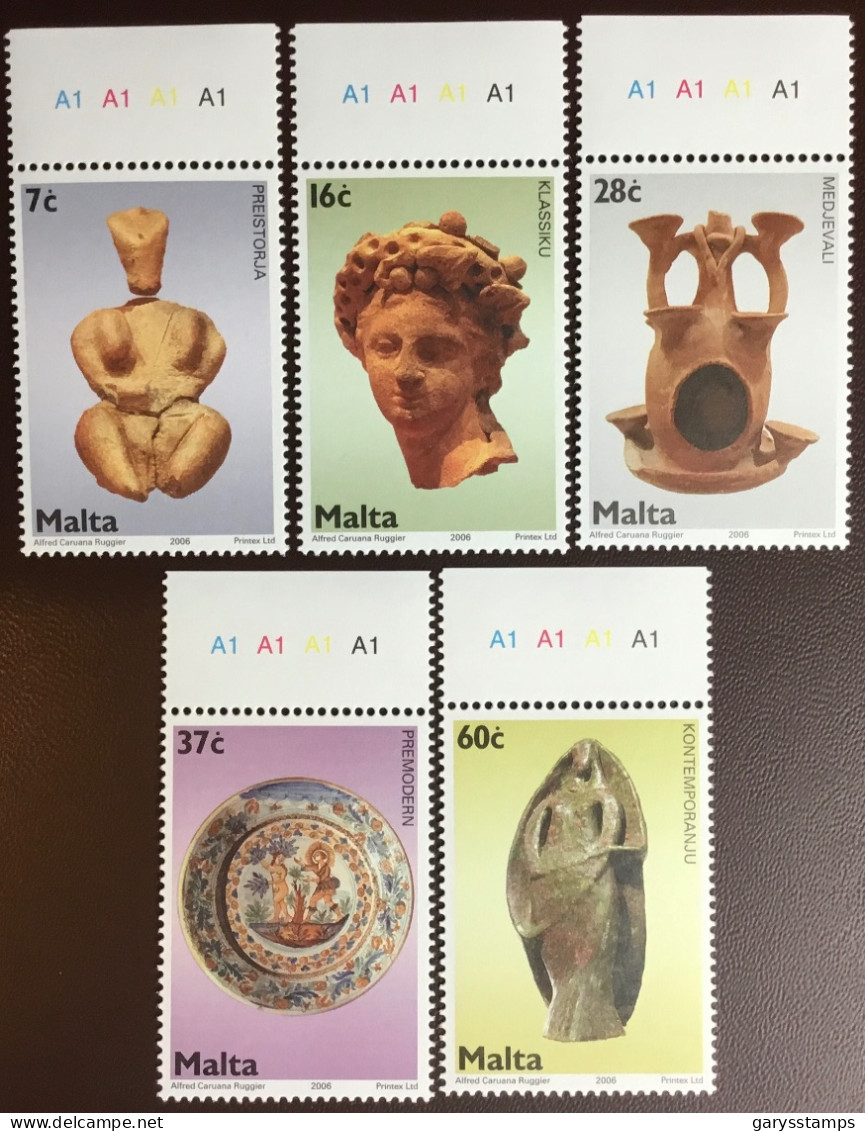 Malta 2006 Ceramics MNH - Malte